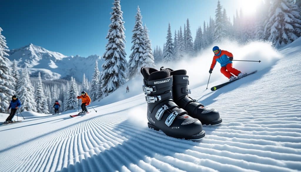 Chaussure de ski pied large : pour quel niveau et quel objectif