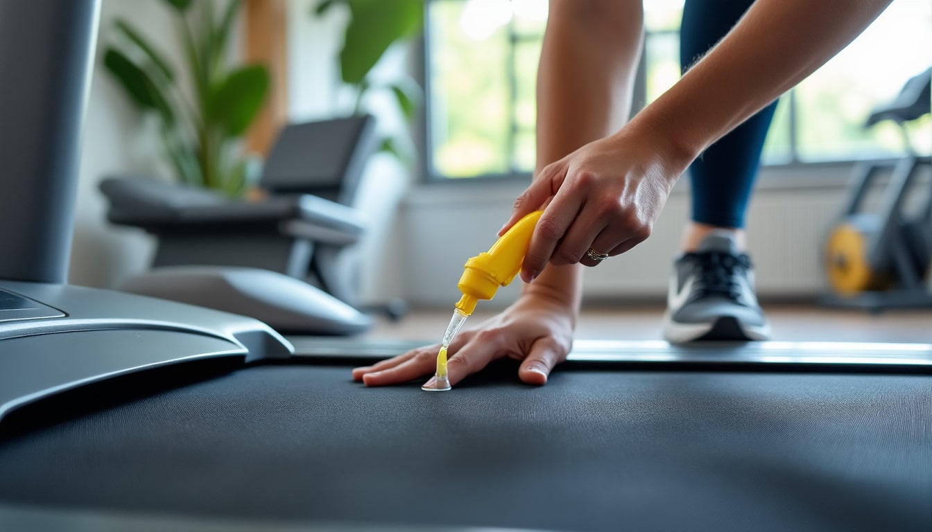 Lubrifier un tapis de course : sans rien abîmer