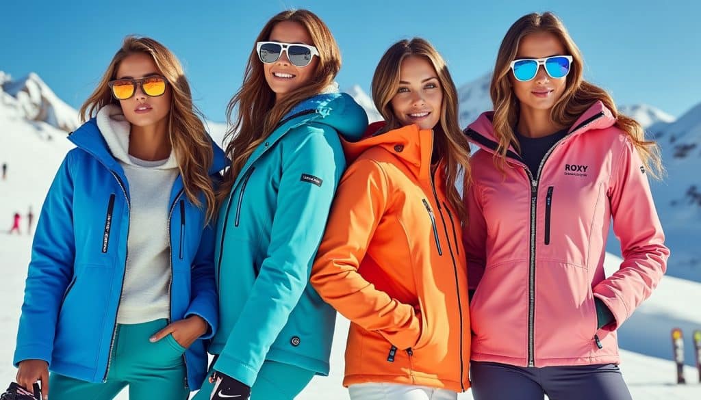 Roxy veste de ski femme : les modèles adaptés à cette morphologie