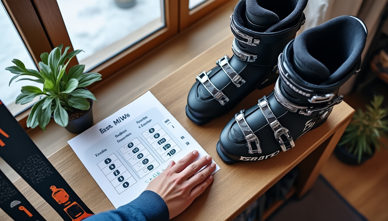 Taille chaussure de ski correspondance : choisir du premier coup