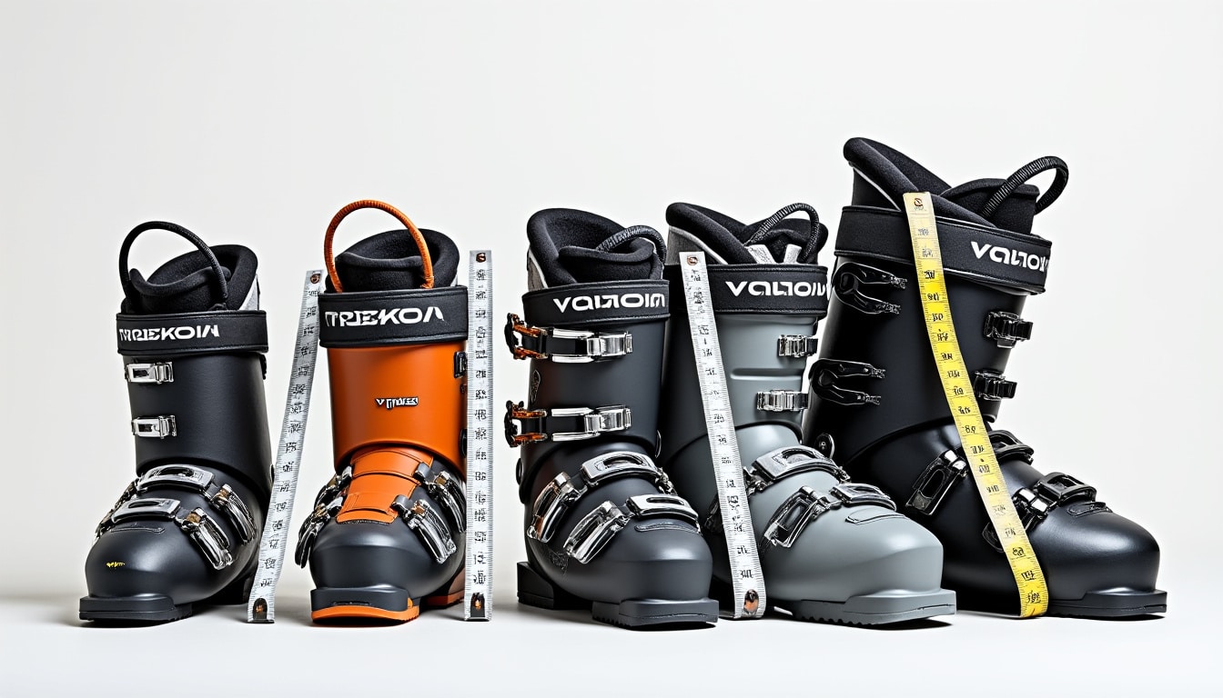 Taille de chaussure de ski : le tableau de correspondance