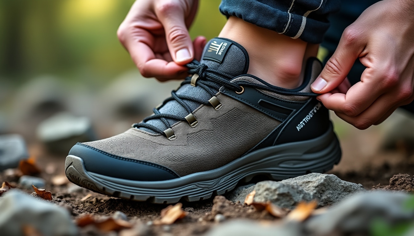Chaussure de randonnée basse homme : bien ajuster sa taille