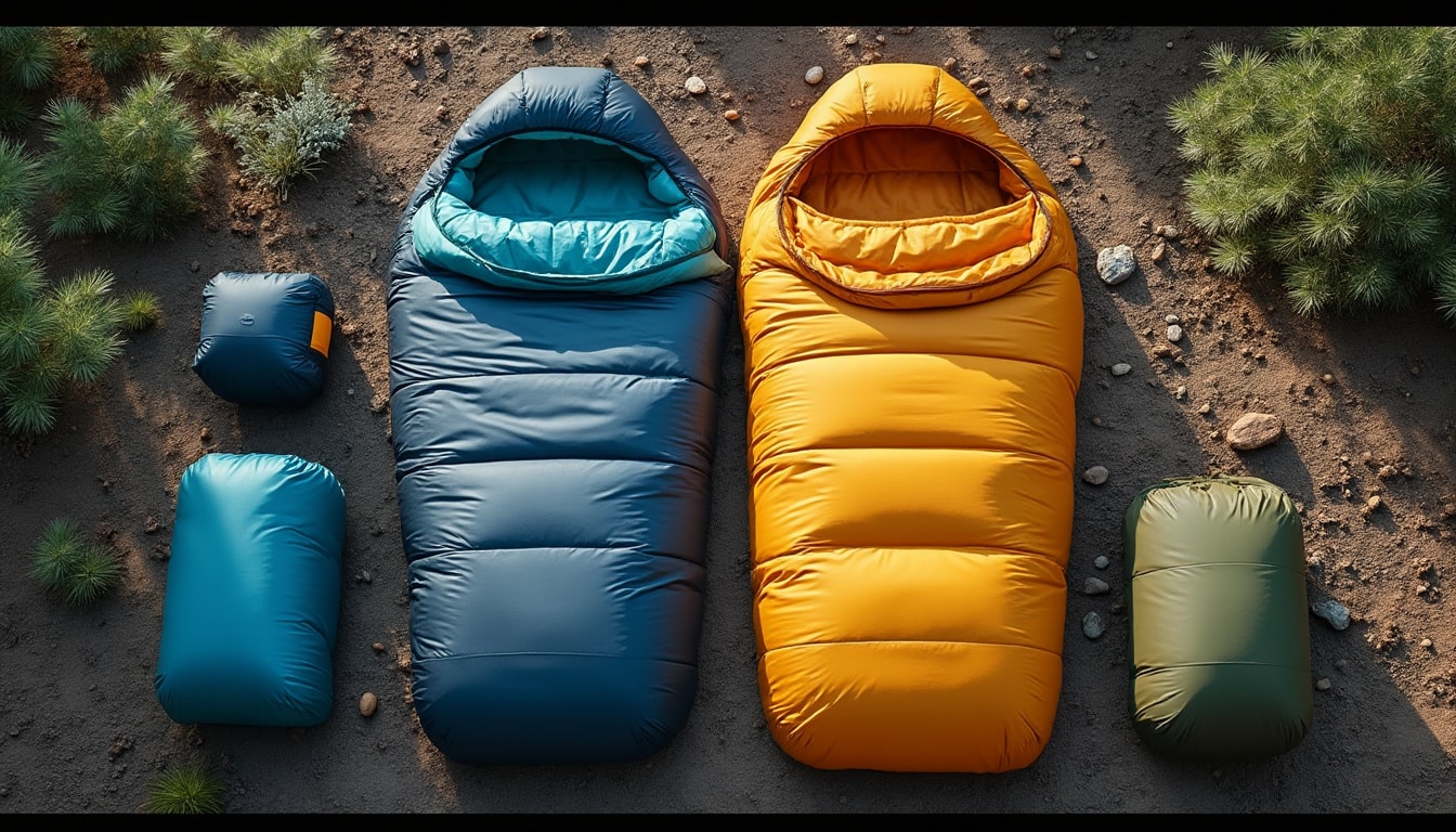 Sacs de couchage 2 personnes : poids, encombrement et confort
