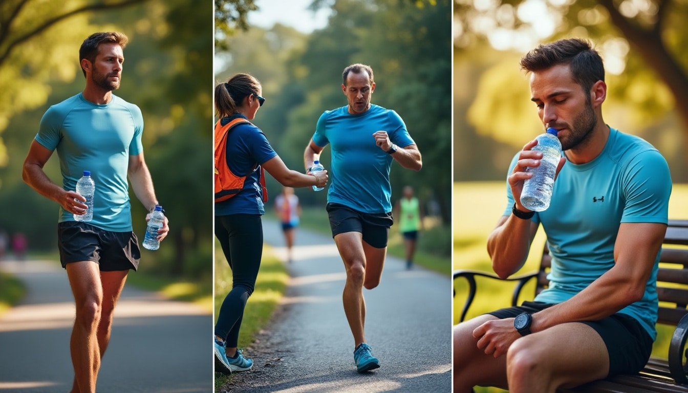 Hydratation sur un 10 km : avant, pendant et après
